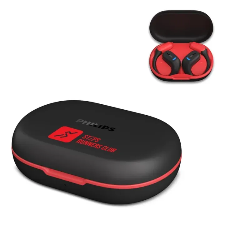 TAA6709| Philips Sports Earphones open-ear with built-in visibility light - LT42257 (gadzety reklamowe)